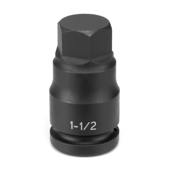 SKT 1" DRIVE X 1-1/2" HEX DRIVER IM